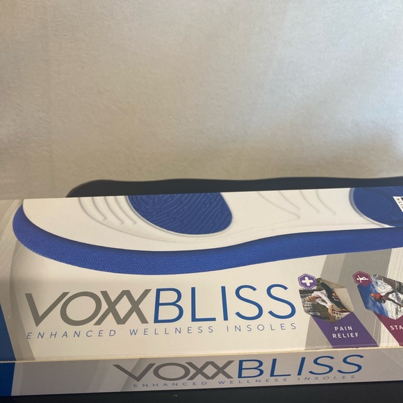 VoxxBliss Men’s shoe insoles sizes 7-13 brand new in box - Picture 3 of 5